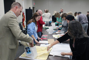 Photo from Rotary Bag Stuffing Party