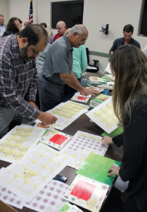 Photo from Rotary Bag Stuffing Party