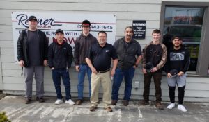 Eureka High School students at Valley Pacific Fuels in Eureka