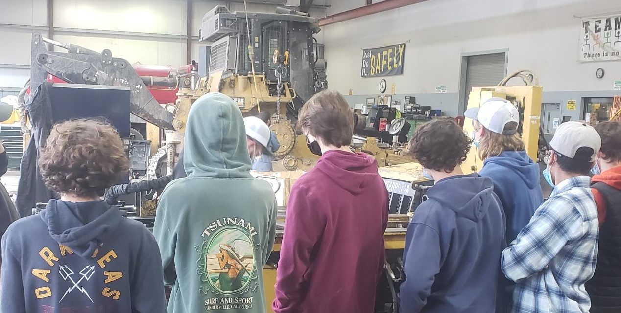 South Fork High Students Explore Careers in Heavy Equipment