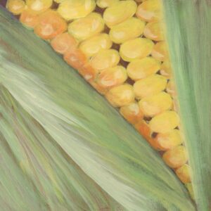 Artwork by Thao Le Khac featuring corn