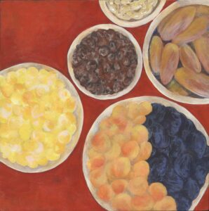 Artwork by Thao Le Khac featuring dried fruit