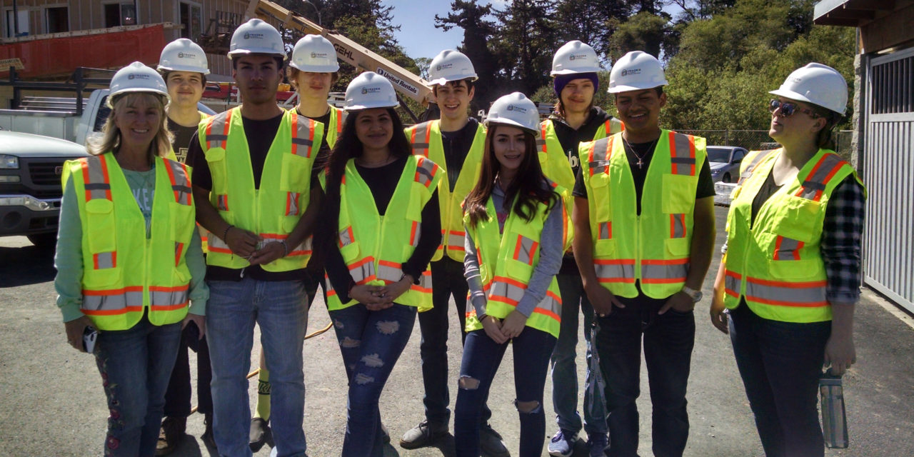 Pacific Coast Continuation High School Students Tour Kramer Worksite In Arcata