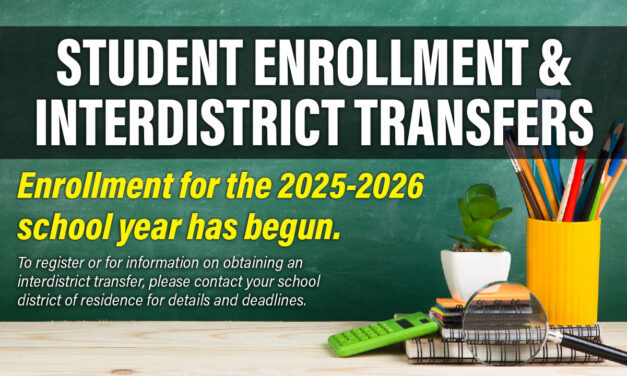 Local Schools’ 2025-2026 Enrollment Has Begun