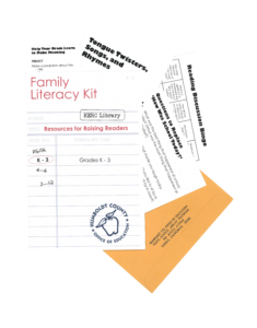 A sample of what our literacy kids include