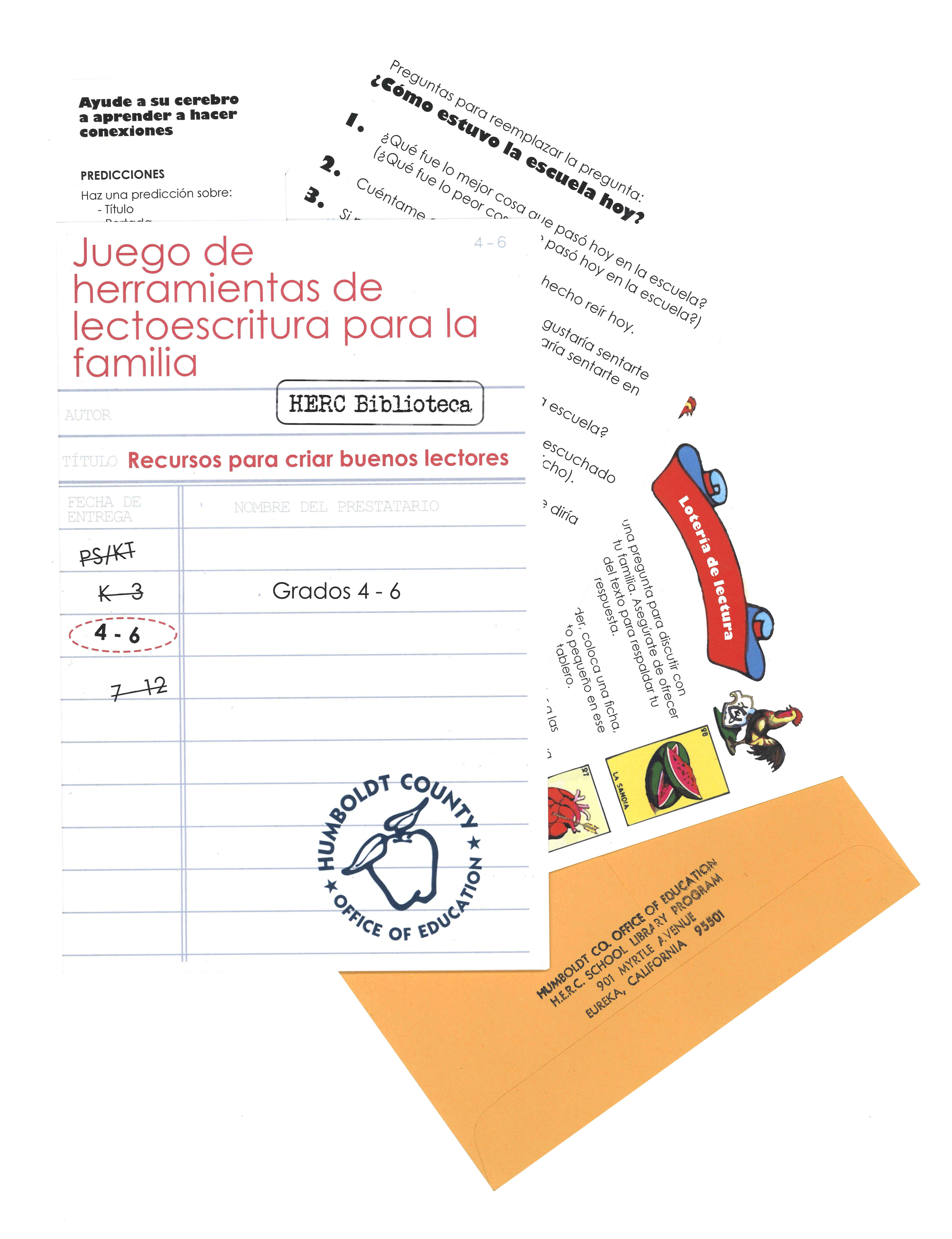 A sample of what our literacy kids include