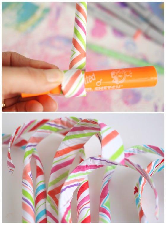 Paper Candy Canes