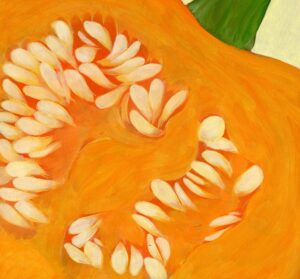 Artwork by Thao Le Khac featuring pumpkin