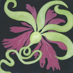 Artwork by Thao Le Khac featuring seaweed