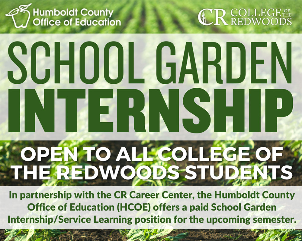 School Garden Internship open to all CR students