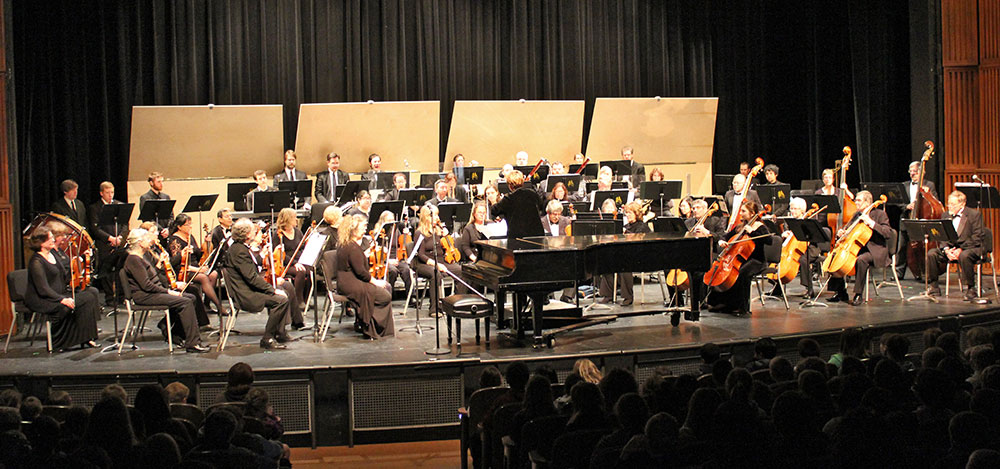 Photo of an orchestra