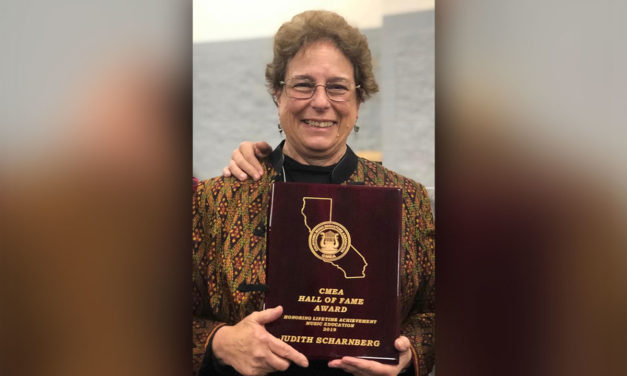 Local Educator Inducted to California Music Education Association Hall of Fame