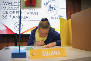 Event photo from 2019 Humboldt County Spelling Bee