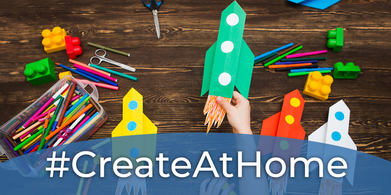 #CreateAtHome – Create Art at Home