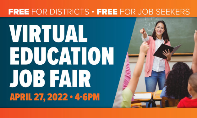 HCOE Sponsoring Free Virtual Education Job Fair