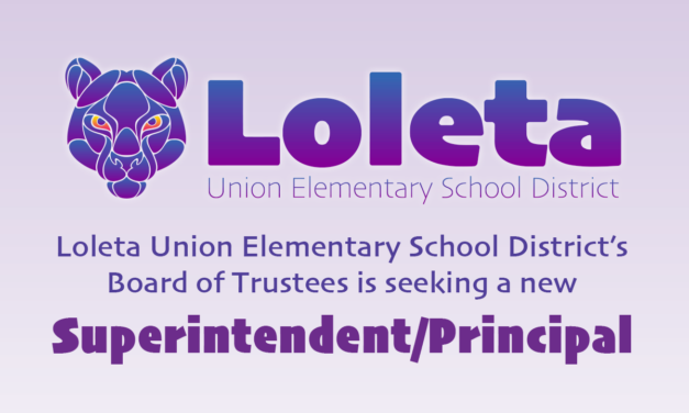 Loleta is hiring a new Superintendent/Principal