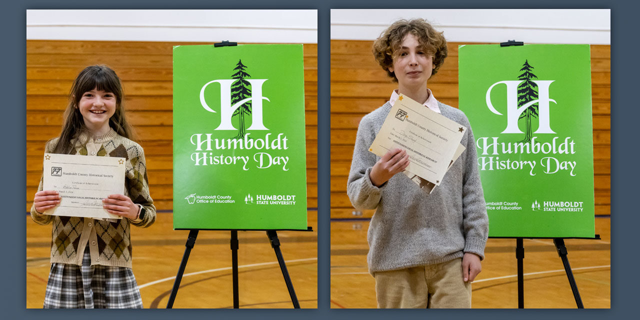 Humboldt County History Day Students Excel at State Level