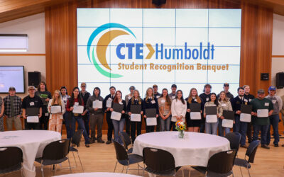 HCOE Holds Inaugural CTE Humboldt Student Recognition Banquet