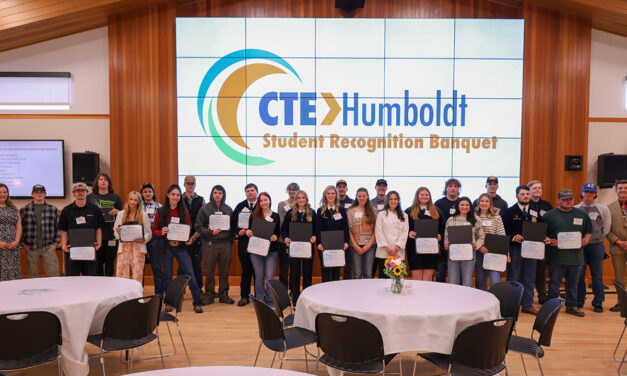 HCOE Holds Inaugural CTE Humboldt Student Recognition Banquet