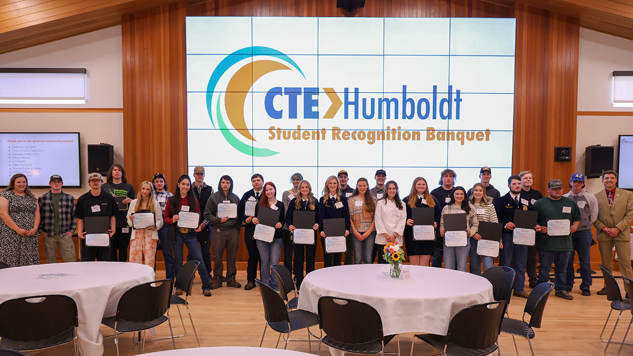 HCOE Holds Inaugural CTE Humboldt Student Recognition Banquet ...