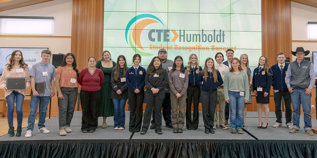 CTE Humboldt Students Honored at Recognition Banquet