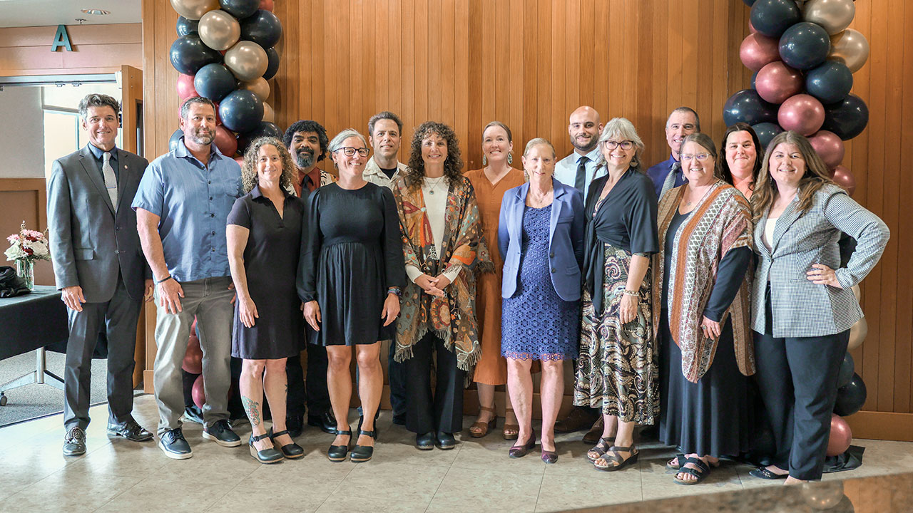 L-R Back: Michael Davies-Hughes, Garett Montana, Roger Culps, Kenneth Weiderman, Alyssa Kell, Andrew DeHart, Jeff Michael, Carrie Kelly Front: Andrea Yip, Alyssa Biesecker, Pamela Brittenburg-Anderson, Melanie Susavilla, Kylah Rush, Susan Clark-Luera, and Tiffany Bullman
