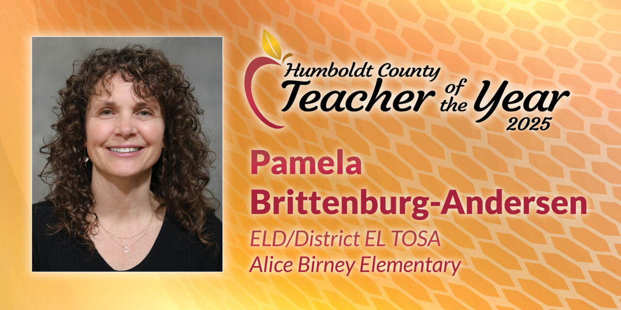 Brittenburg-Andersen Named Humboldt County Teacher of the Year