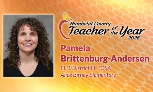 Brittenburg-Andersen Named Humboldt County Teacher of the Year