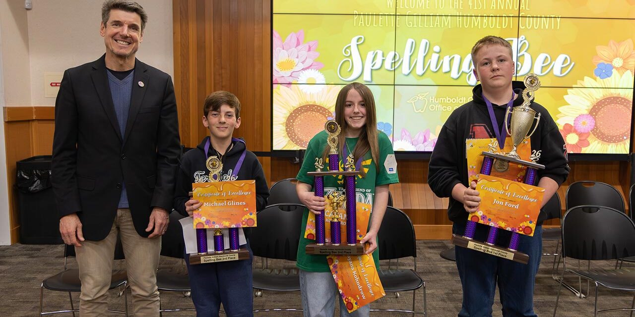 41st Paulette Gilliam Humboldt County Spelling Bee Held