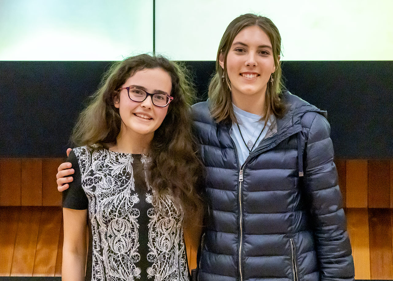 Our 2026 Stellar Students - to Geneveive Caruso of Arcata High School and Sabine John of Six Rivers Charter High School