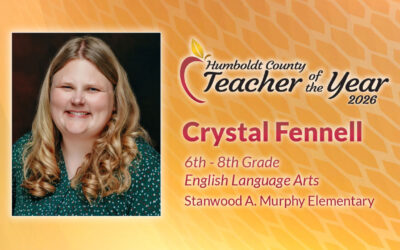 Scotia’s Fennell Named Humboldt County Teacher of the Year