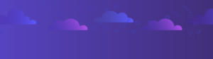 Purple Clouds Background
