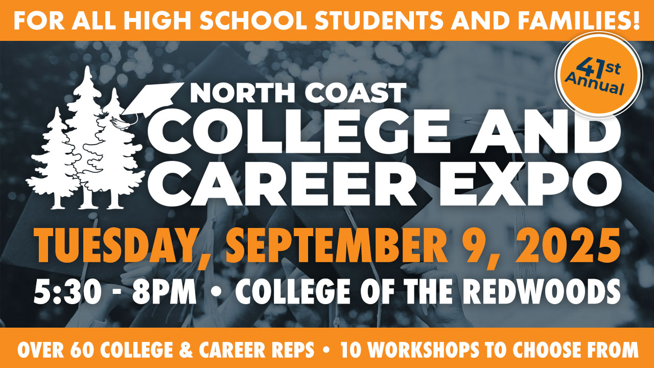 College and Career Expo at College of the Redwoods on Tuesday, Sept. 9