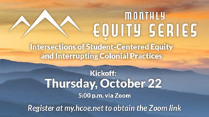 Join our Monthly Equity Series