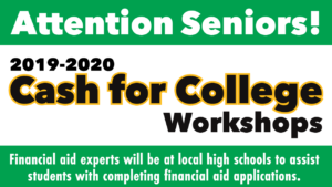 Cash for college workshops