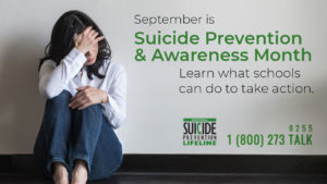 September is Suicide Prevention Awareness Month