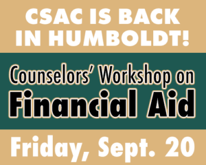 CSAC Financial Aid Workshop