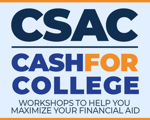 Cash for College Workshops