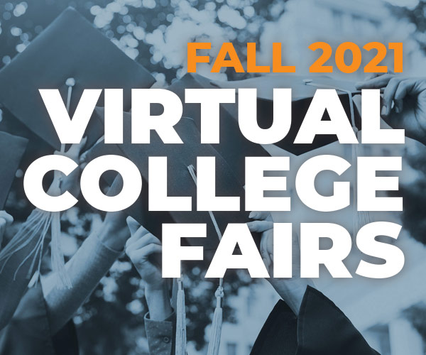 Virtual College Fair Graphic